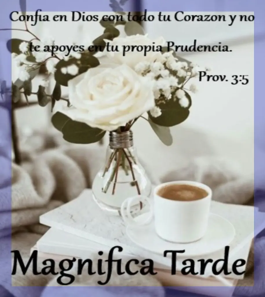 Tarjetas de Buenas Tardes Cafe